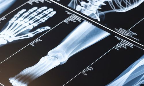 closeup-different-x-ray-images-table-min